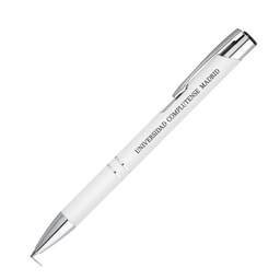 [UCM39052BL] Boligrafo Engomado Blanco